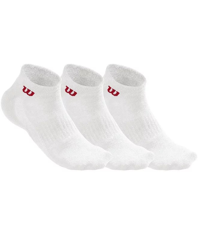 Calcetines cortos Wilson Quarter (3PC) Talla 39-46 Hombre