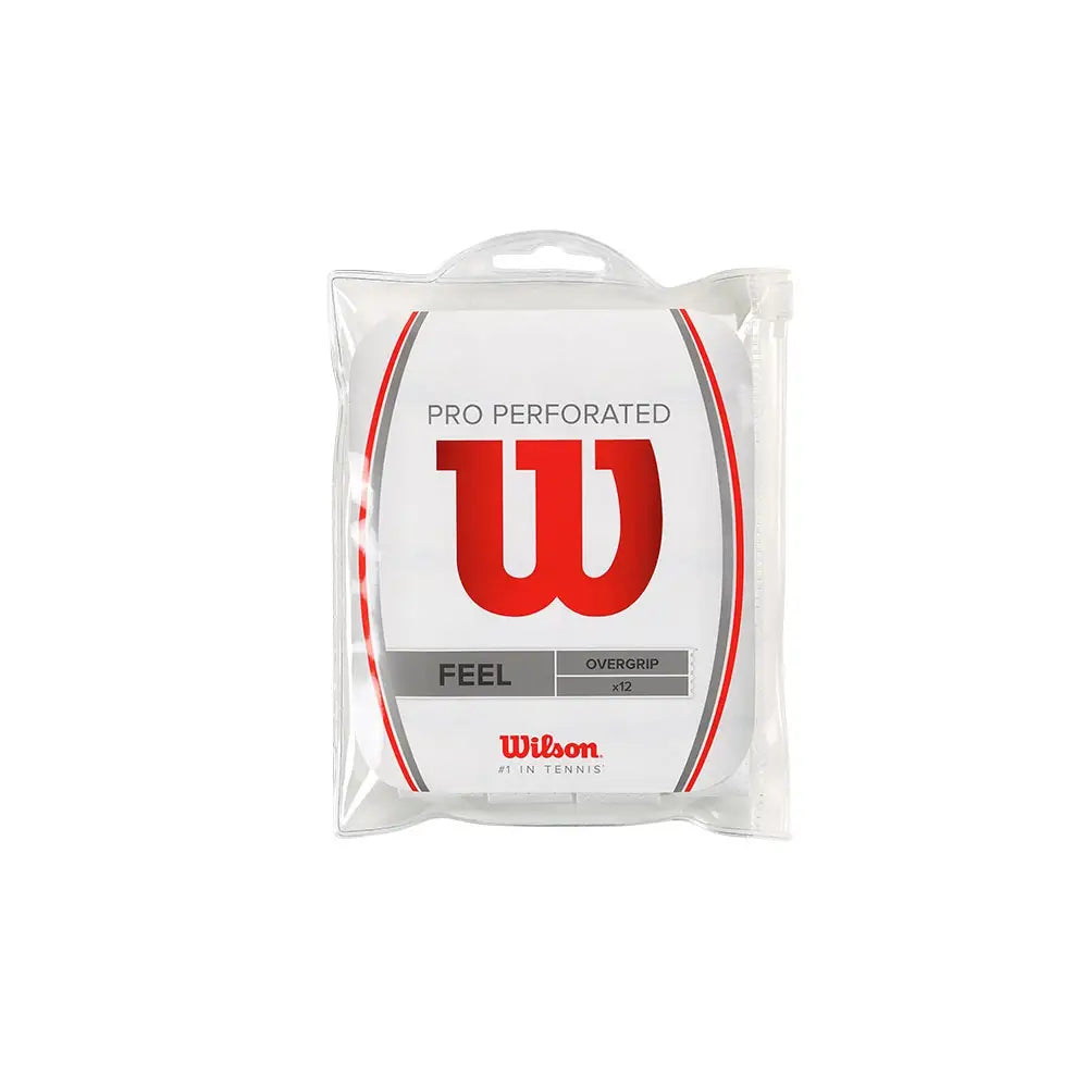 Wilson Pro Overgrip Perforated Pack de 12