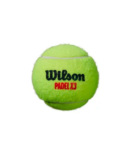 Pelotas de Pádel Wilson X3 Ball Yellow (Bote o Caja de 24 botes)